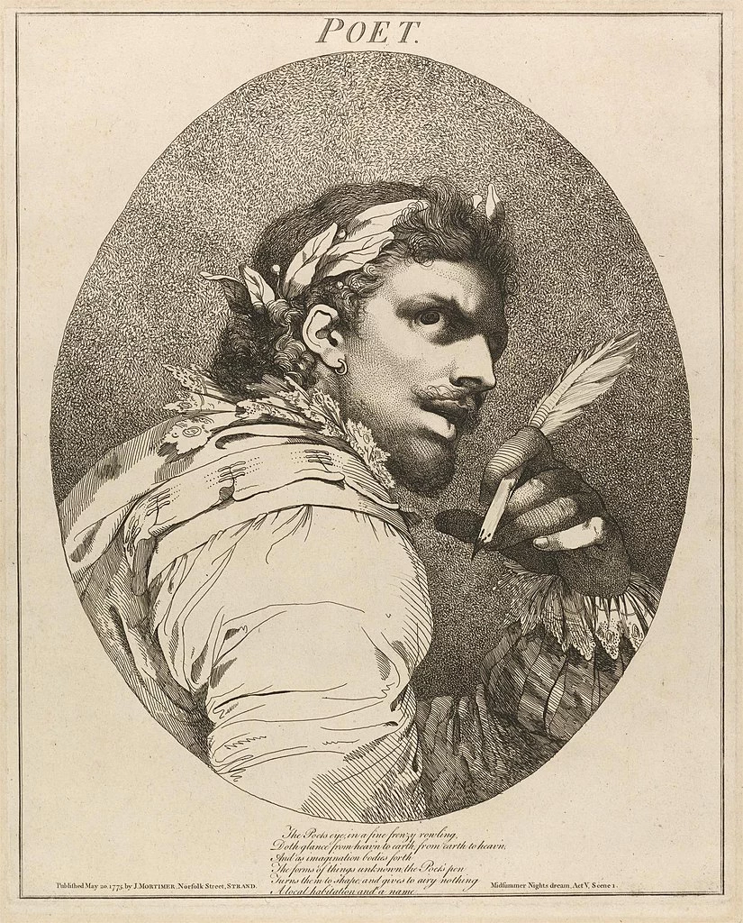 Poeta, da Sogno di una notte di mezza estate - Yale Center for British Art, New Haven